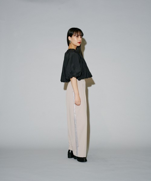 terrace(テラス)の「ナイロン シートギャザープルオーバー(その他トップス・レディース・ブラック/グレイッシュベージュ/グレー/オフホワイト・MEDIUM)」の22枚目の写真