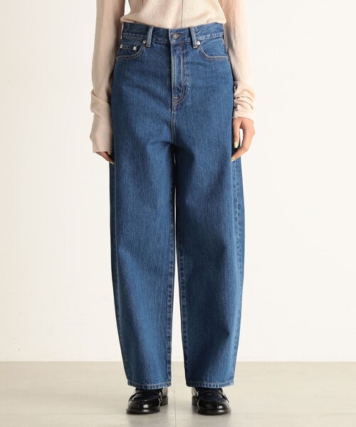 【完売品】Edition エッシェンシャルデニムバナナパンツ　ネイビー36 EDITION（エディション）の「エッセンシャルデニム バナナパンツ