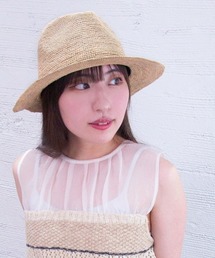 polcadot（ポルカドット）の「RAFFIA HAT/ラフィア ハット（ハット）」