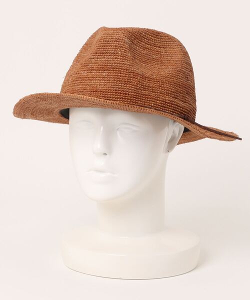 polcadot（ポルカドット）の「RAFFIA HAT/ラフィア ハット（ハット・レディース・ブラック/ベージュ/ブラウン・M/XL）」の13枚目の写真
