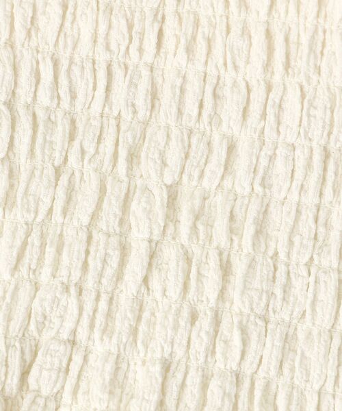 MAJESTIC LEGON（マジェスティックレゴン）の「カップ付肩リボンシャーリングキャミ（キャミソール・レディース・ピンク系その他2/アイボリー/ブルー系その他2/ブラック/ブラック系その他/イエロー系その他・MEDIUM）」の7枚目の写真