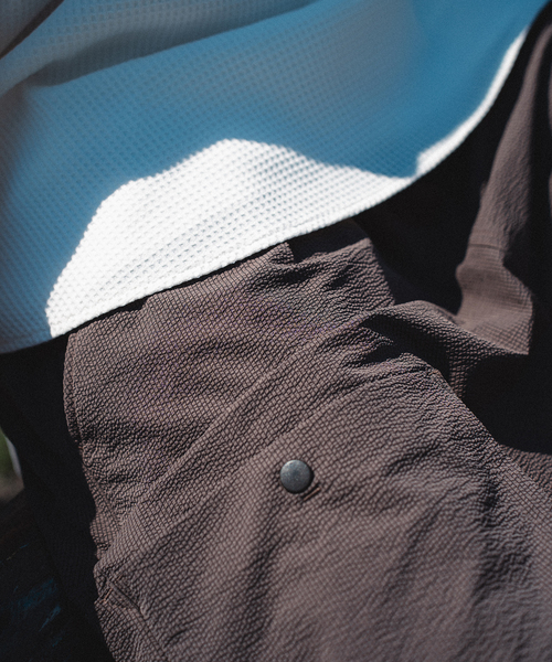 417 EDIFICE（フォーワンセブンエディフィス）の「サッカー カーゴショートパンツ（カーゴパンツ・メンズ・ブラック/ベージュ・MEDIUM/LARGE）」の11枚目の写真