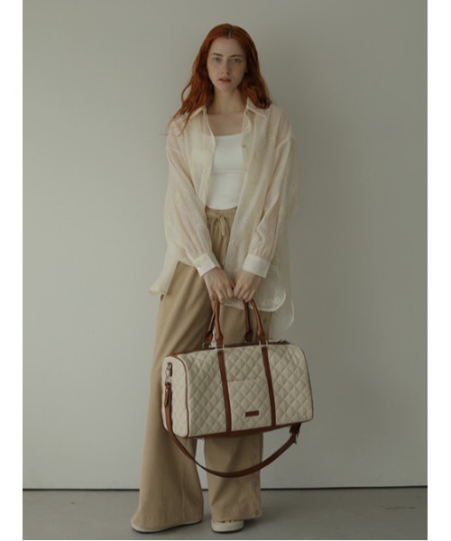 AMAIL（アマイル）の「Almond milk shirt（シャツ/ブラウス・レディース・ブラック/ベージュ/アイボリー・FREE）」の12枚目の写真