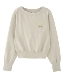 X-girl | WIDE NECK SWEAT TOP(スウェット)