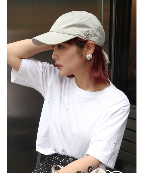 JUMELLE(ジュメロ)の「stone cropped T(Tシャツ/カットソー・レディース・ホワイト/ブラック・MEDIUM)」の4枚目の写真