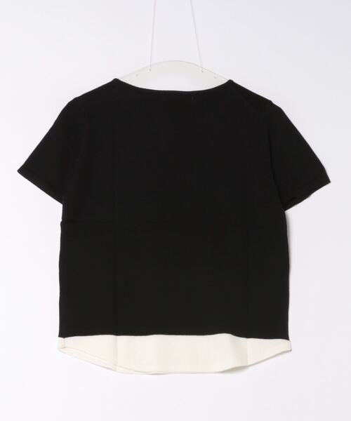 BANICO(バニコ)の「【Banico】ツーピース風Tシャツ (SS)(Tシャツ/カットソー・レディース・ブラック/ライトグレー/ホワイト/チョコ・FREE)」の17枚目の写真