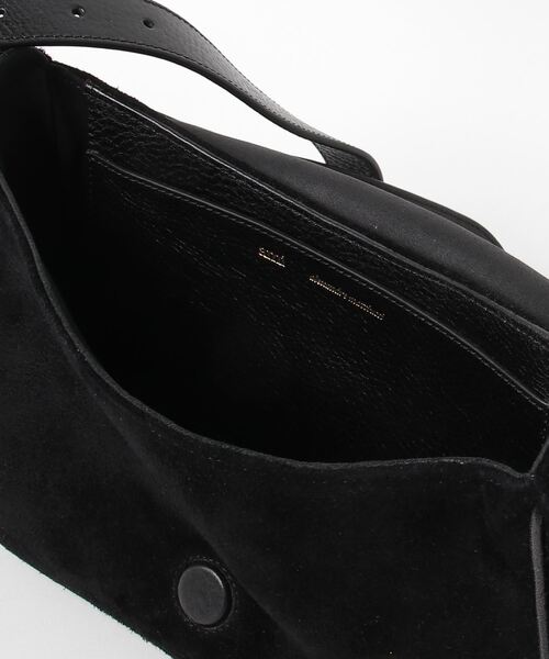 AMI Alexandre Mattiussi（アミアレクサンドルマテュッシ）の「AMI PARIS PANAME PANAME SATCHEL BAG アミ パリス パンメパナメ サッチェル ショルダーバッグ（ショルダーバッグ・レディース・ブラック・FREE）」の12枚目の写真