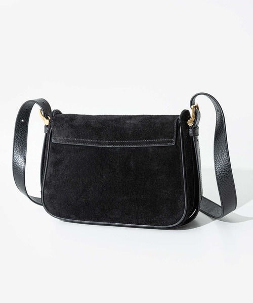 AMI Alexandre Mattiussi（アミアレクサンドルマテュッシ）の「AMI PARIS PANAME PANAME SATCHEL BAG アミ パリス パンメパナメ サッチェル ショルダーバッグ（ショルダーバッグ・レディース・ブラック・FREE）」の9枚目の写真