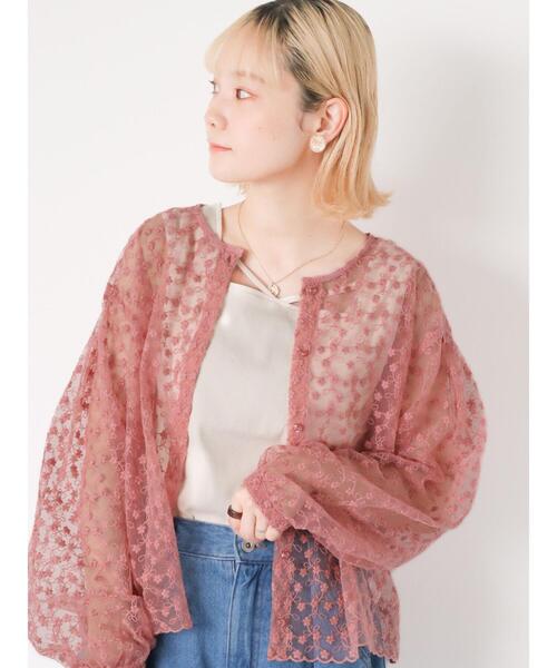 ehka sopo（エヘカソポ）の「スクエアネックタンクトップ（タンクトップ・レディース・ピンク/キナリ/グリーン/ブラック・F）」の2枚目の写真