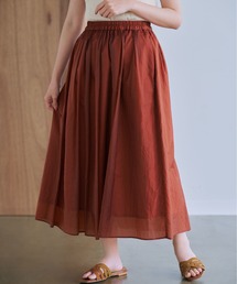 ランダムタックエアリースカート【低身長・小柄女性】