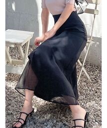 RESEXXY | シアードッキングマーメイドスカート(スカート)