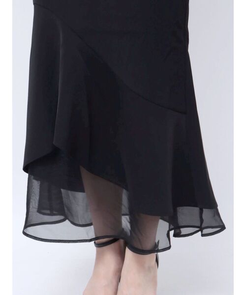 RESEXXY（リゼクシー）の「シアードッキングマーメイドスカート（スカート・レディース・アイボリー/ピンク/ブラック/ブルー・FREE）」の21枚目の写真