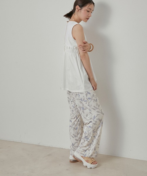 NERGY（ナージー）の「【UV＆水陸両用 】ボタニカル柄ラッシュパンツ（その他パンツ・レディース・ブラック系その他/クリーム・M/S）」の14枚目の写真