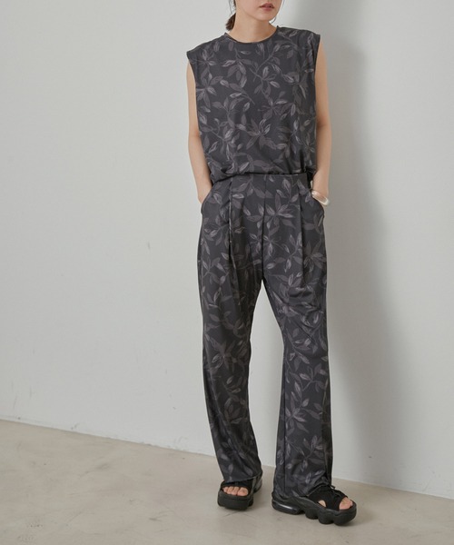 NERGY（ナージー）の「【UV＆水陸両用 】ボタニカル柄ラッシュパンツ（その他パンツ・レディース・ブラック系その他/クリーム・M/S）」の21枚目の写真