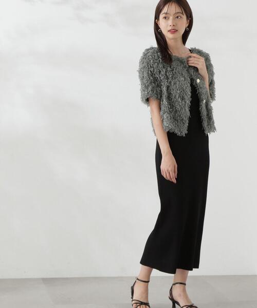 PROPORTION BODY DRESSING（プロポーションボディドレッシング）の「前後２ＷＡＹフェザーヤーントップス / 1214210802（シャツ/ブラウス・レディース・イエロー/ピンク/グリーン/グレー・FREE）」の11枚目の写真