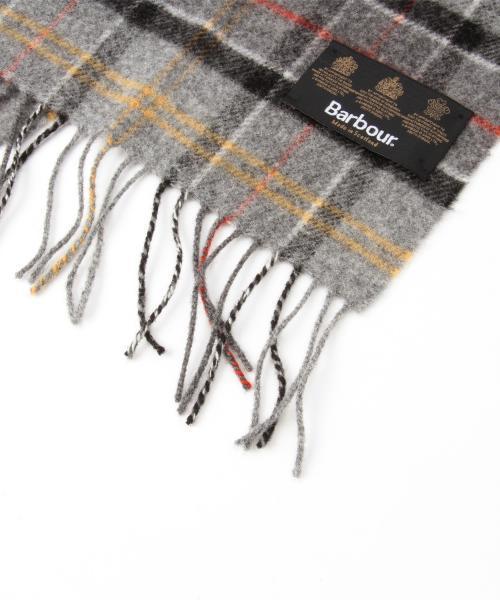 Barbour(バブアー)の「Barbour / タータンチェック ラムズウール マフラー(マフラー・メンズ・グレー/レッド/グリーン・ONE SIZE)」の12枚目の写真