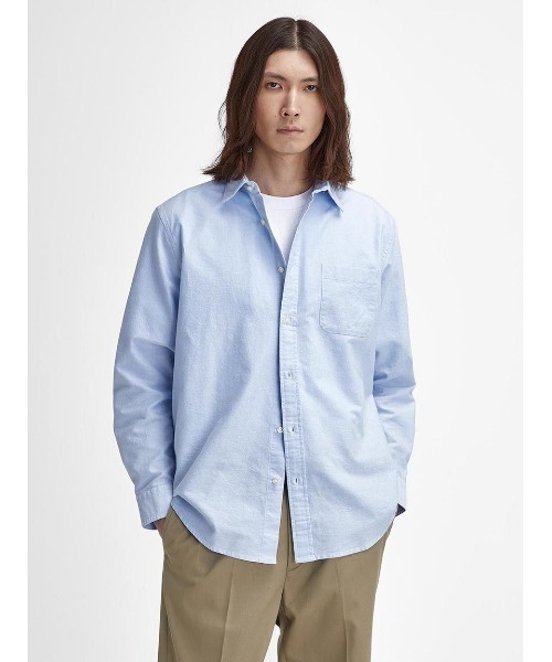 【セール】Dunand オックスフォード シャツ(オーバーサイズフィット)(シャツ/ブラウス)|Barbour(バブアー)