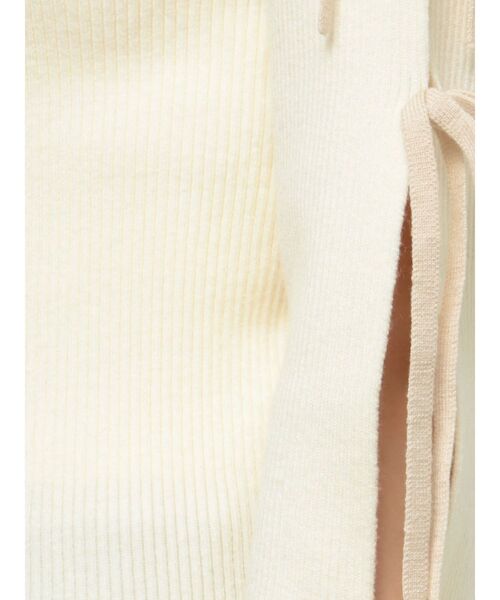 EATME（イートミー）の「リボンスリーブニットTOP（ニット/セーター・レディース・ブラック/ブラウン/オフホワイト・FREE）」の16枚目の写真