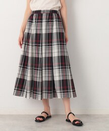 Dessin | ◆【秋色登場・ウエストゴム】映えチェックスカート（XS～L）(スカート)