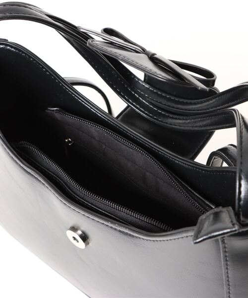 one wayザッカ（ワンウェイザッカ）の「リボン2wayショルダーバッグ（ショルダーバッグ・レディース・ブルー/ブラック/シルバーグレー/レッド・FREE）」の22枚目の写真