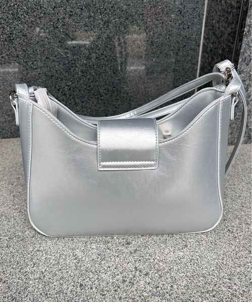 one wayザッカ（ワンウェイザッカ）の「リボン2wayショルダーバッグ（ショルダーバッグ・レディース・ブルー/ブラック/シルバーグレー/レッド・FREE）」の14枚目の写真