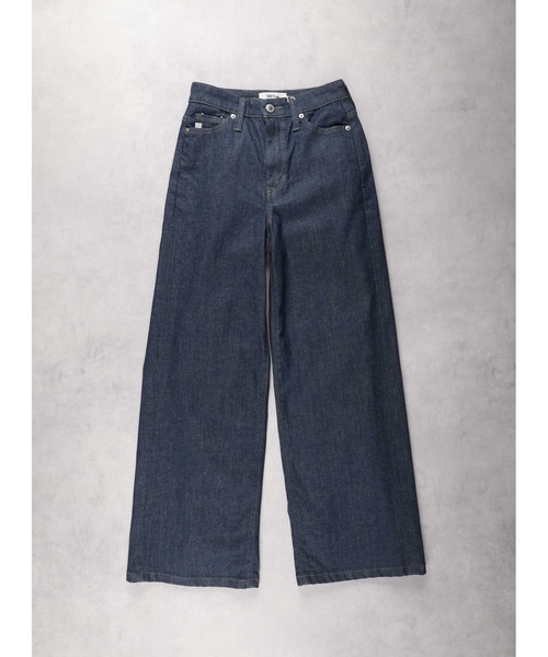 SOMETHING(サムシング)の「SOMETHING(サムシング)【レディース】「LISA」ワイドパンツ(デニムパンツ・レディース・ワンウォッシュ・XS/S/M/L)」の11枚目の写真