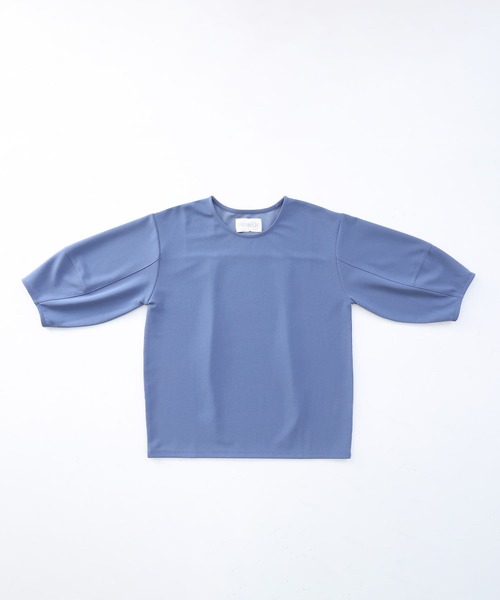 n'OrLABEL（ノアールレーベル）の「『七分袖ランタンスリーブカットソー』（Tシャツ/カットソー・レディース・ブラック/ブラウン/グレイッシュブルー・2/1）」の18枚目の写真