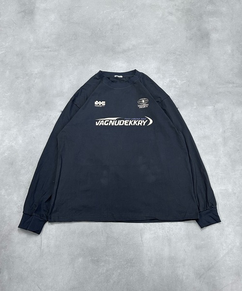 B.R.U(ブル)の「プリントグラフィック長袖Tシャツ(Tシャツ/カットソー・メンズ・ブラック/その他/チャコールグレー/ブラック系その他/ネイビー系/ホワイト/ホワイト系その他/ネイビー・M/L)」の20枚目の写真
