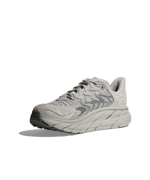 Kinetics(キネティクス)の「HOKA U CLIFTON LS(ホカ U クリフトン LS)(スニーカー・メンズ・グレー系・23cm/24cm/24.5cm/25cm/26cm/26.5cm/27cm/27.5cm/28cm)」の4枚目の写真