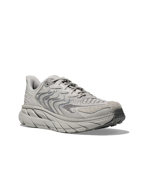 Kinetics(キネティクス)の「HOKA U CLIFTON LS(ホカ U クリフトン LS)(スニーカー・メンズ・グレー系・23cm/24cm/24.5cm/25cm/26cm/26.5cm/27cm/27.5cm/28cm)」の3枚目の写真