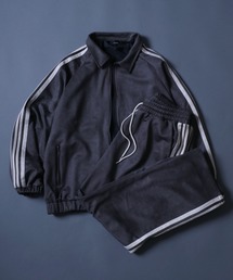 ANPAS（アンパス）の「SETUP対応 Faux Suede Side Line Oversized Blouson/サイドライン フェイクスエード オーバーサイズ ブルゾン（ブルゾン）」