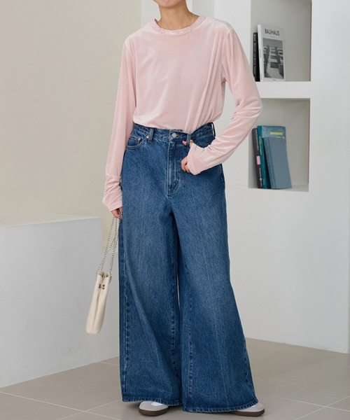 【セール】シアーベロア2WAYカーディガン（Tシャツ/カットソー）｜JOURNAL STANDARD relume（ジャーナルスタンダード レリューム）