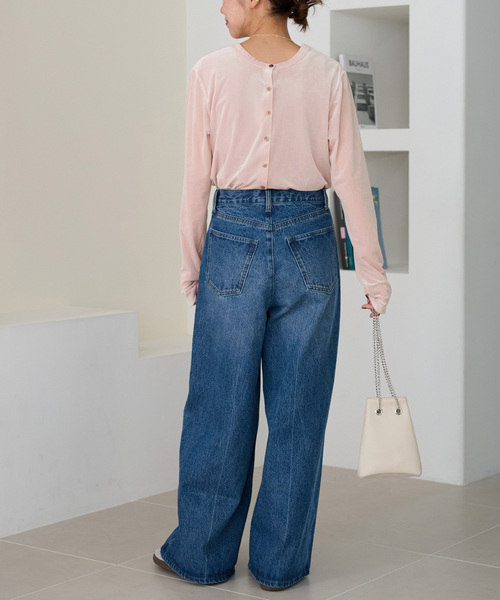 【セール】シアーベロア2WAYカーディガン（Tシャツ/カットソー）｜JOURNAL STANDARD relume（ジャーナルスタンダード レリューム）