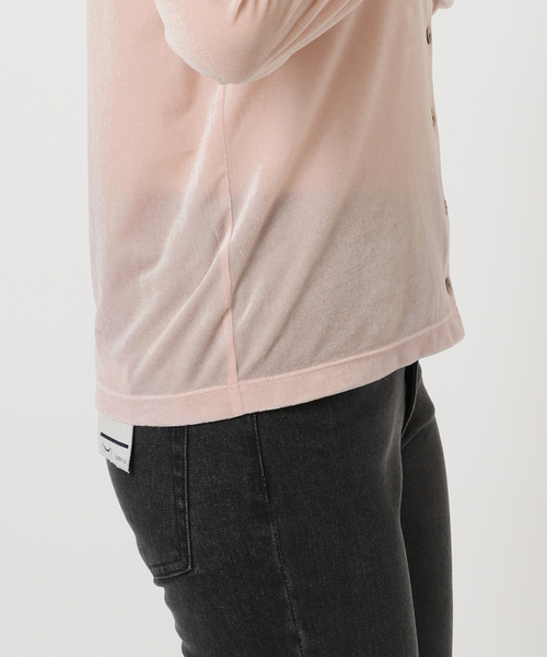 【セール】シアーベロア2WAYカーディガン（Tシャツ/カットソー）｜JOURNAL STANDARD relume（ジャーナルスタンダード レリューム）