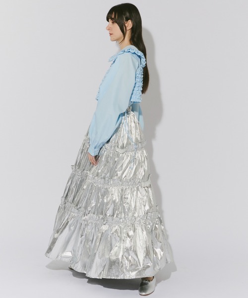 フリルティアードスカート（スカート）｜PERNA（ペルナ）の