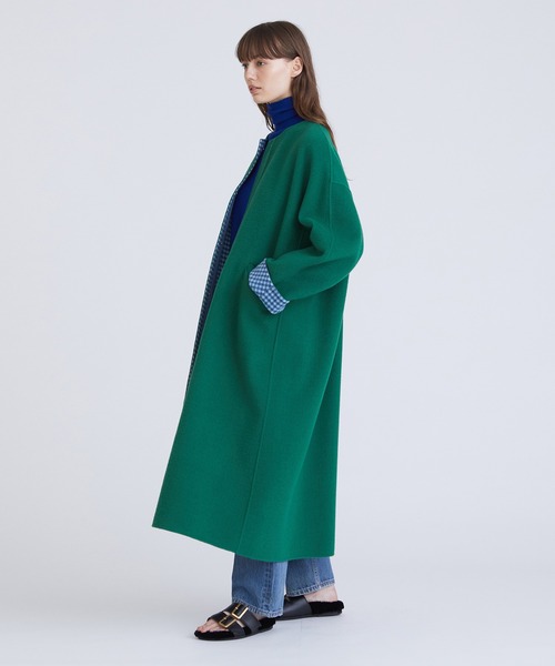 HOUSE OF LOTUS（ハウスオブロータス）の「ウールリバーノーカラー