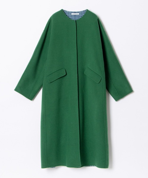 HOUSE OF LOTUS（ハウスオブロータス）の「ウールリバーノーカラー