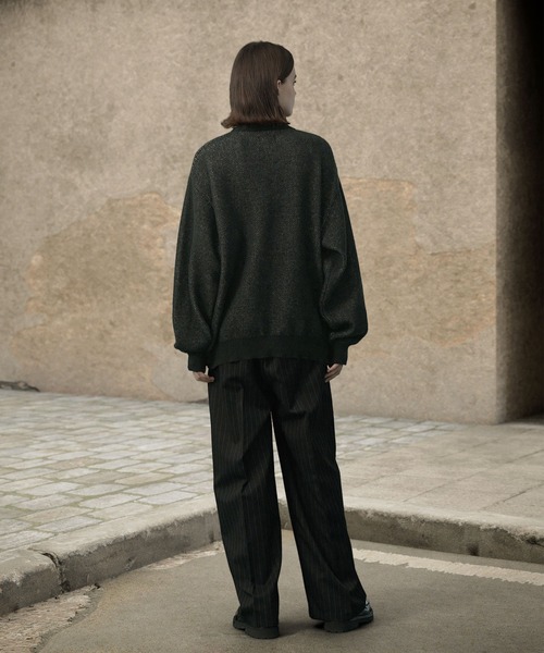 elyts　スタイルベーシック　エリッツ　サマーニット　ジャケット　黒 LOS ANGELES KNIT（ロサンゼルスニット）｜J.B. ATTIRE（ジェー