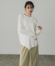 PUBLIC TOKYO | レイヤードホルターTOP(Tシャツ/カットソー)