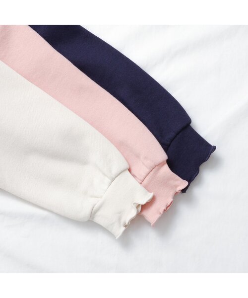 apres les cours（アプレレクール）の「スイーツ・プレゼントモチーフトレーナー（スウェット・キッズ・アイボリー/ネイビー/サーモンピンク・80/90/100/110/120/130/140）」の14枚目の写真