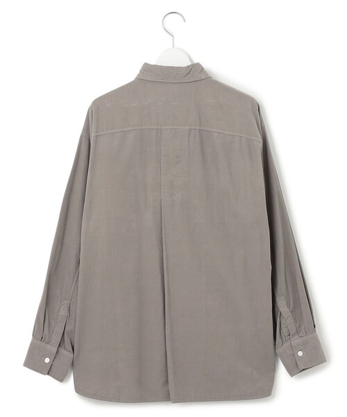 23区(ニジュウサンク)の「【洗える】コットン コーデュロイ ブラウス(シャツ/ブラウス・レディース・スモーキーグリーン系/グレー系/ライトグレー系・38)」の17枚目の写真