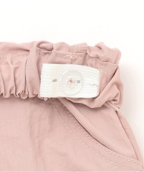 X-girl Stages（エックスガールステージス）の「サイドジップパラシュートパンツ（その他パンツ・キッズ・ピンク/カーキ・90cm/100cm/110cm/120cm/130cm/140cm）」の5枚目の写真