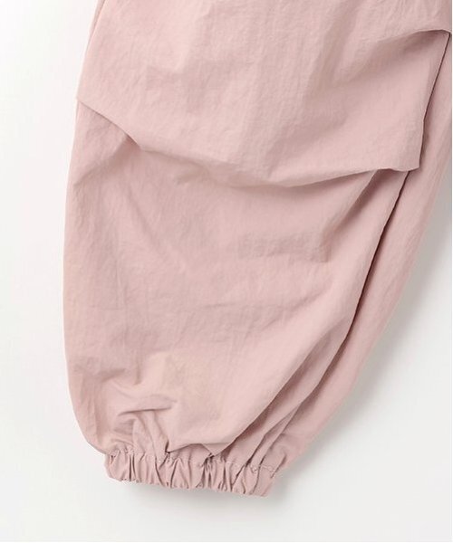 X-girl Stages（エックスガールステージス）の「サイドジップパラシュートパンツ（その他パンツ・キッズ・ピンク/カーキ・90cm/100cm/110cm/120cm/130cm/140cm）」の8枚目の写真