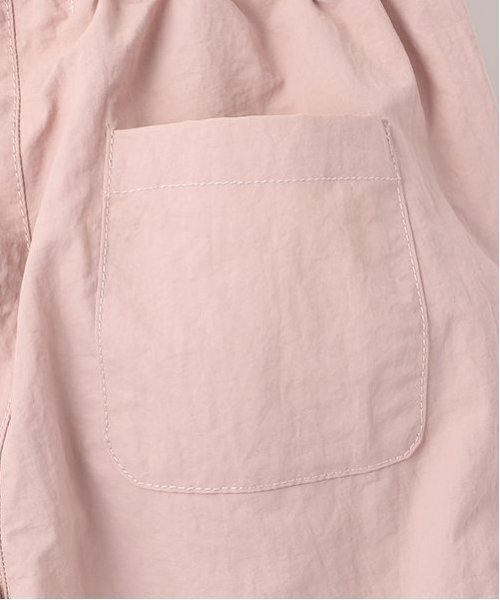 X-girl Stages（エックスガールステージス）の「サイドジップパラシュートパンツ（その他パンツ・キッズ・ピンク/カーキ・90cm/100cm/110cm/120cm/130cm/140cm）」の9枚目の写真