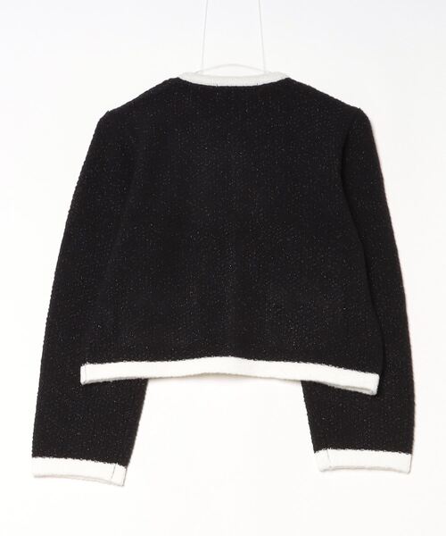 ニットジャケットカーディガン