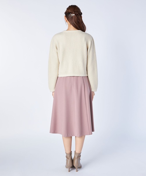 ニットジャケットカーディガン