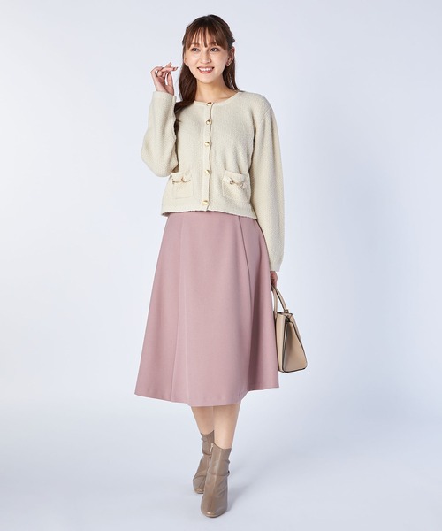 ニットジャケットカーディガン