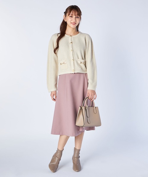 ニットジャケットカーディガン