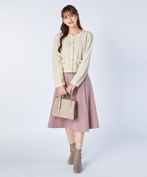 ニットジャケットカーディガン