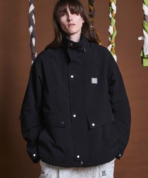 《UNISEX》Washed Nylon Prime-Over Metal Plate Blouson/ウォッシュナイロンプライムオーバーメタルプレートブルゾン【MAISON SPECIAL/メゾンスペシャル】
